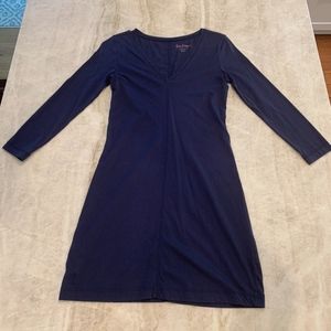 Lilly Pulitzer Navy Blue 1/4 Sleeve Dress